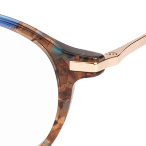 Ajaccio BLUE TEXTURE/GOLD - obrazek 4
