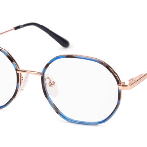 Cadiz TORTOISE BLUE/ROSE GOLD - obrazek 2